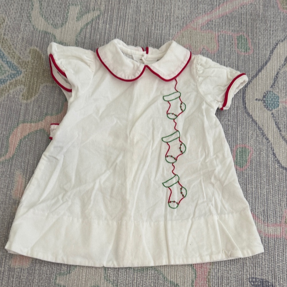 Lullaby set Christmas dress - 12m